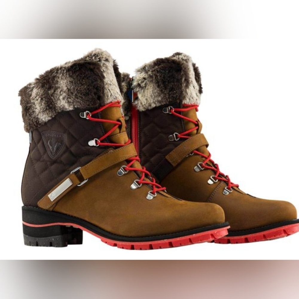 ROSSIGNOL Women's 1907 Megeve Nabuk Oil Camel Size 8